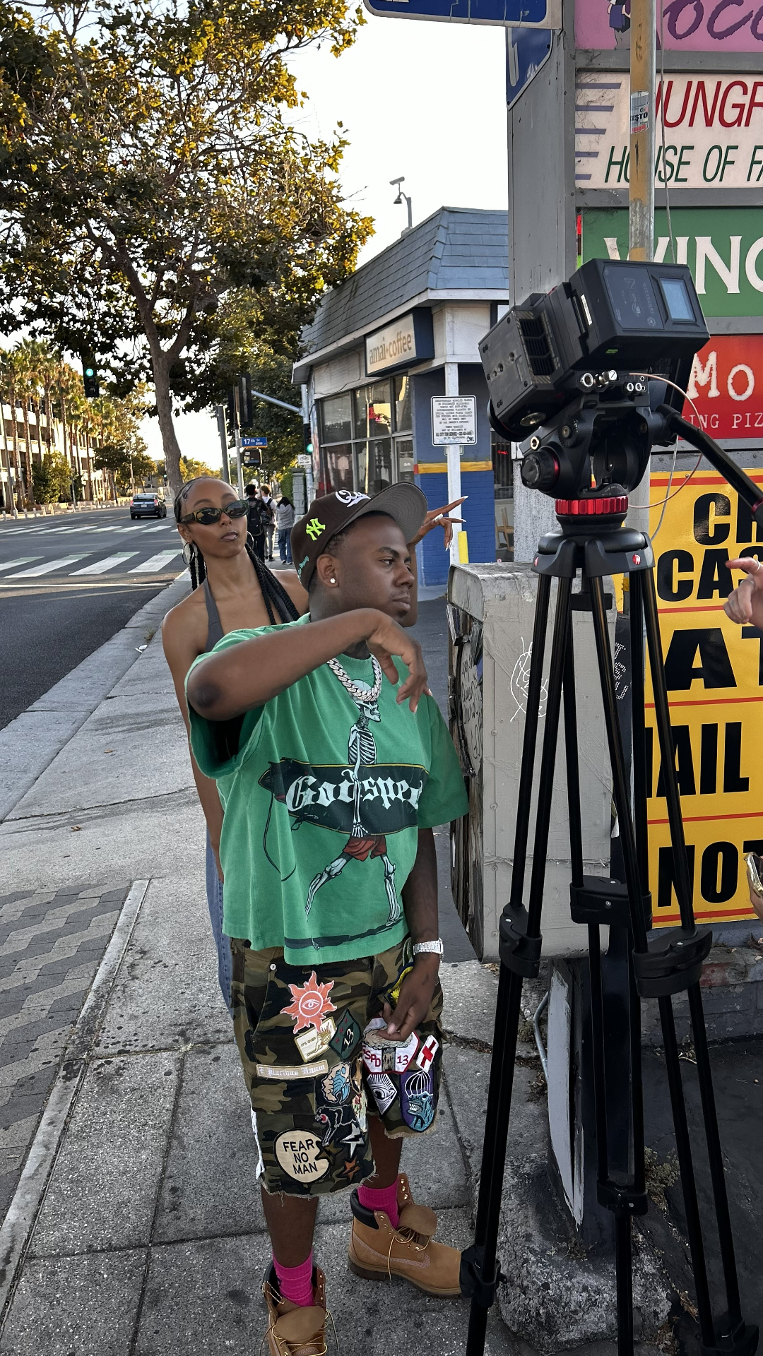 Los Angeles content shoot, second pose